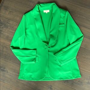 Melloday Green Women's Blazer